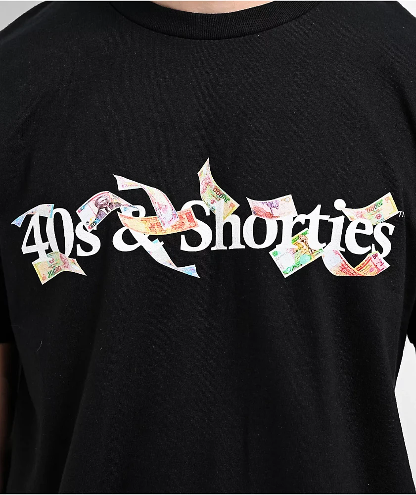 40s & Shorties Bones Navy T-Shirt