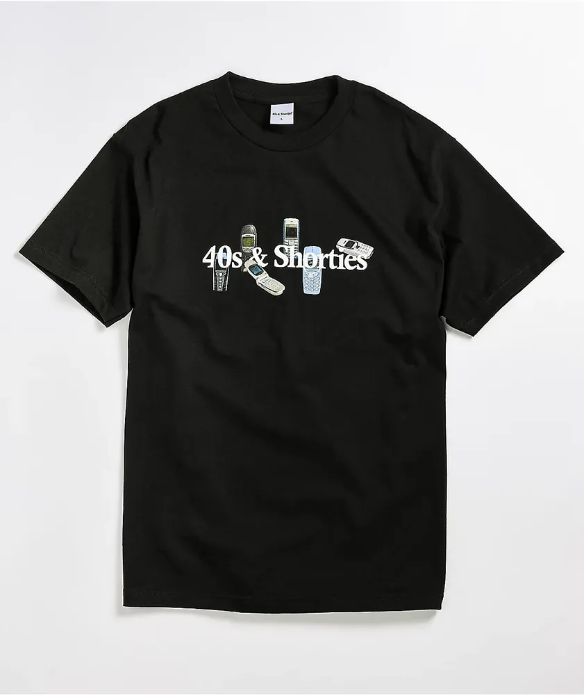 40s & Shorties Cell Black T-Shirt