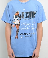 40s & Shorties Cleaning Co. Blue T-Shirt