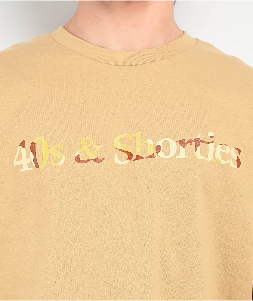 40s & Shorties Desert Camo Tan T-Shirt