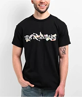 40s & Shorties Flying Euros Logo Black T-Shirt 