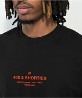 40s & Shorties General Black & Orange T-Shirt