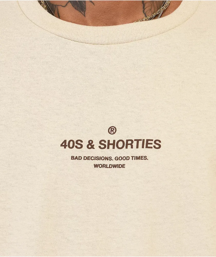 40s & Shorties General Logo Sand T-Shirt