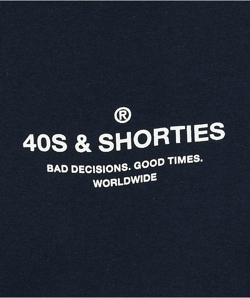 40s & Shorties General Navy T-Shirt