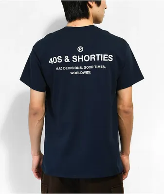 40s & Shorties General Navy T-Shirt