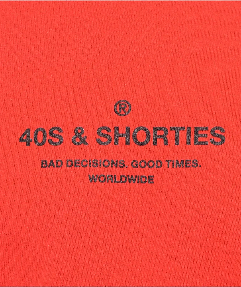 40s & Shorties General Red T-Shirt