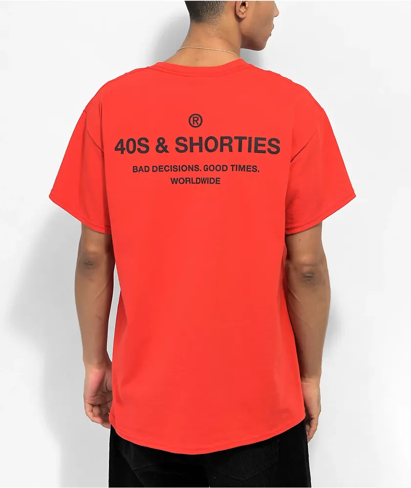 40s & Shorties General Red T-Shirt