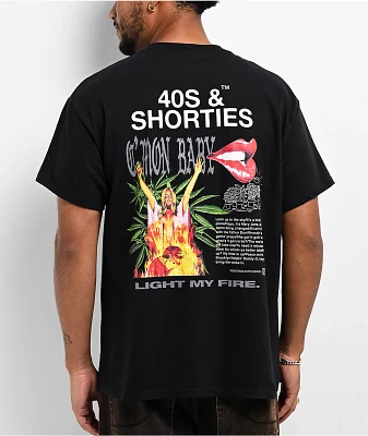 40s & Shorties Good Times Black T-Shirt