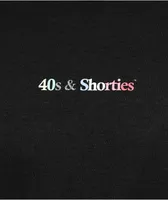 40s & Shorties Multicolor Black T-Shirt