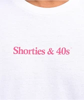 40s & Shorties Reverse White T-Shirt