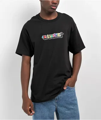 40s & Shorties Toon Logo Black T-Shirt