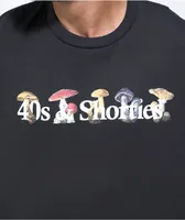 40s & Shorties Trippy Black T-Shirt