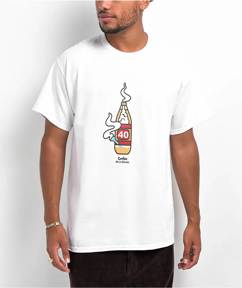 40s & Shorties x Cookies Bong White T-Shirt 