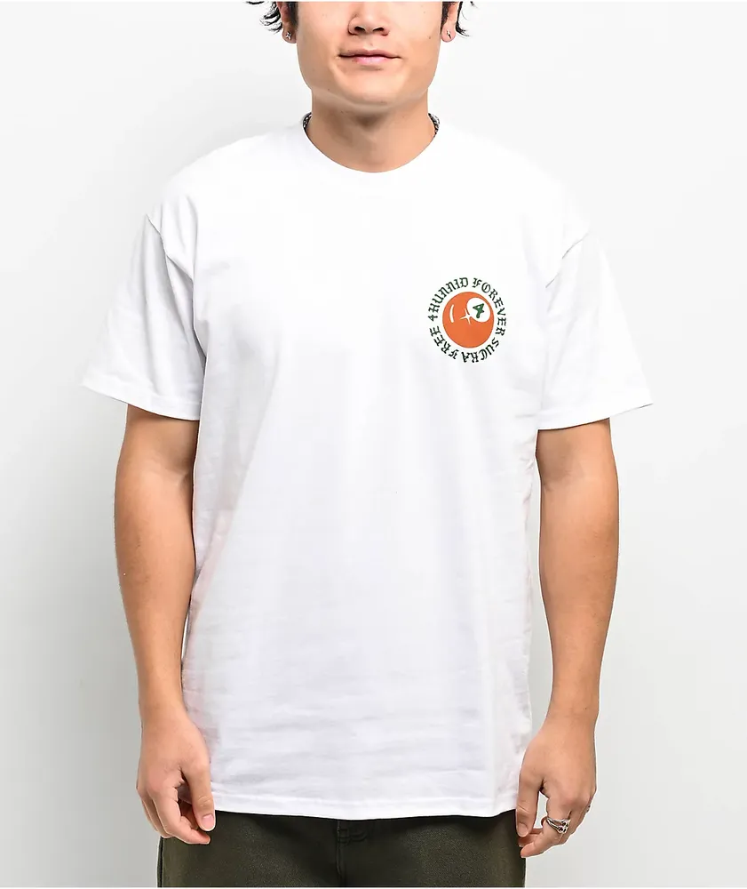 4Hunnid 4 Ball White T-Shirt