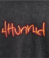4Hunnid 4 Of A Kind Black Wash T-Shirt