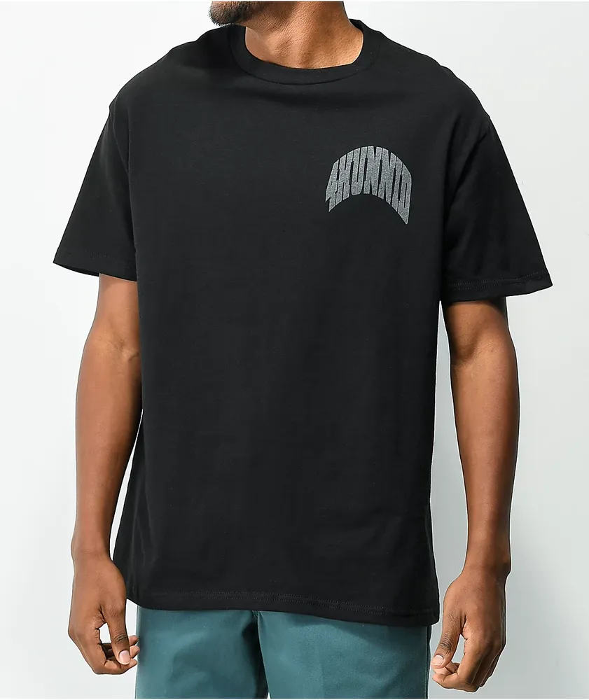 4Hunnid Curve Black T-Shirt