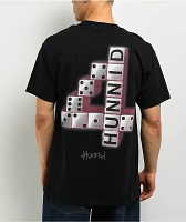 4Hunnid Dice Stack Black T-Shirt
