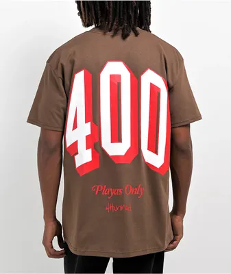 4Hunnid Est 1990 Brown T-Shirt