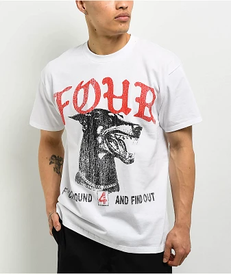 4Hunnid Find Out White T-Shirt