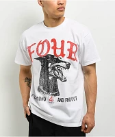 4Hunnid Find Out White T-Shirt