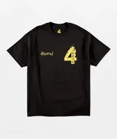 4Hunnid Flame Black T-Shirt