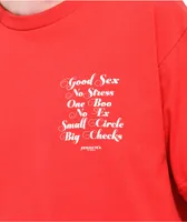 4Hunnid Fourever Good Sex Cursive Red T-Shirt