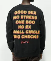 4Hunnid Good Sex Black Crewneck Sweatshirt