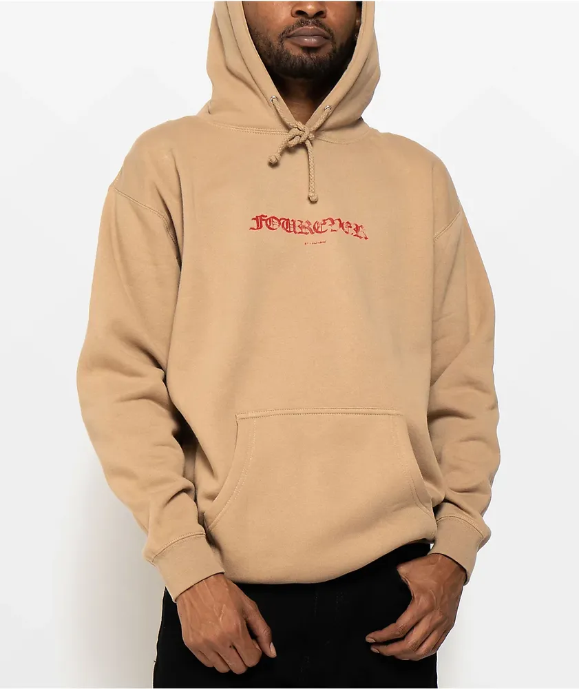 4Hunnid Good Sex Fourever Tan Hoodie