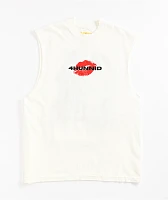 4Hunnid Hotline White Tank Top