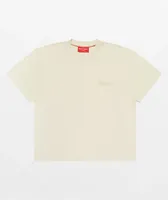 4Hunnid Komfort Kollection Cream Pigment Dye T-Shirt