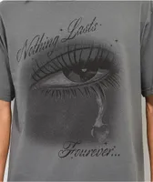 4Hunnid Nothing Lasts Fourever Grey T-Shirt