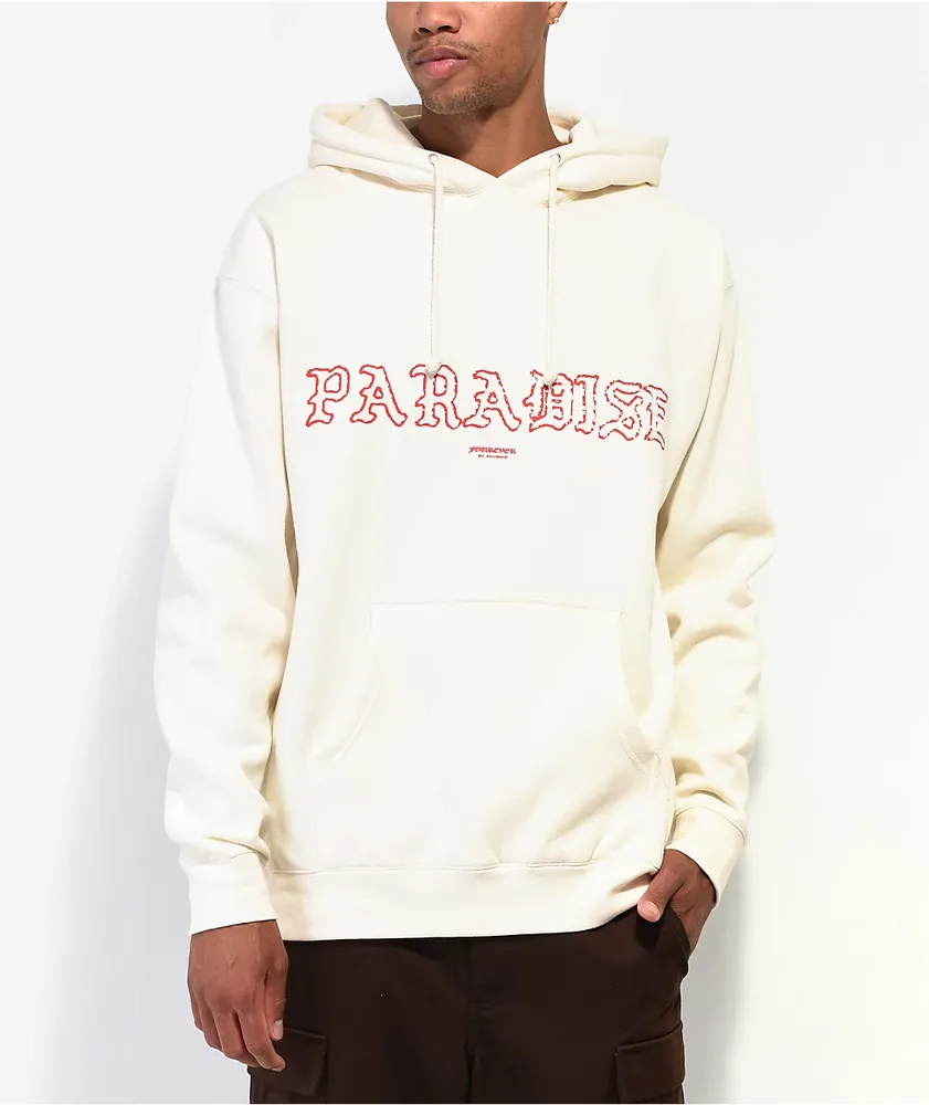 4Hunnid Paradise Cream Hoodie