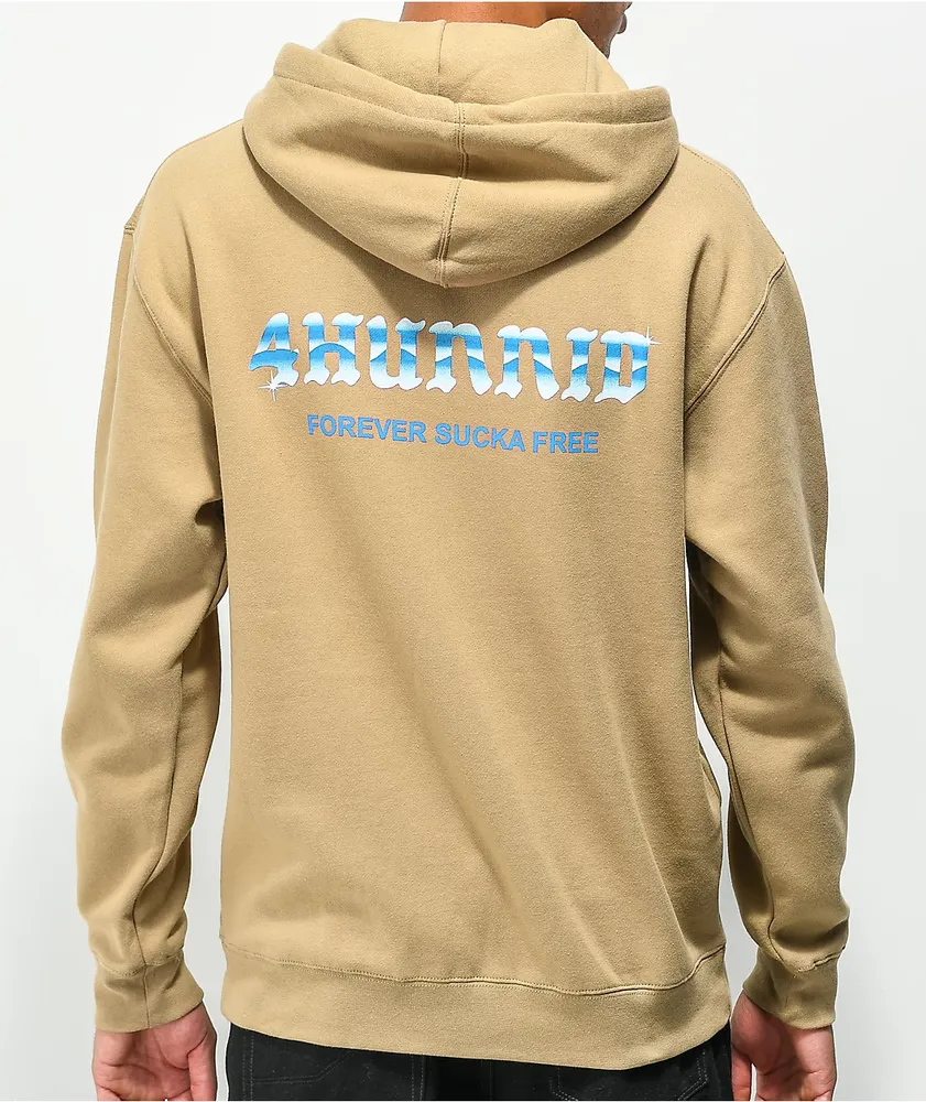 4Hunnid Sucka Free Sand Hoodie