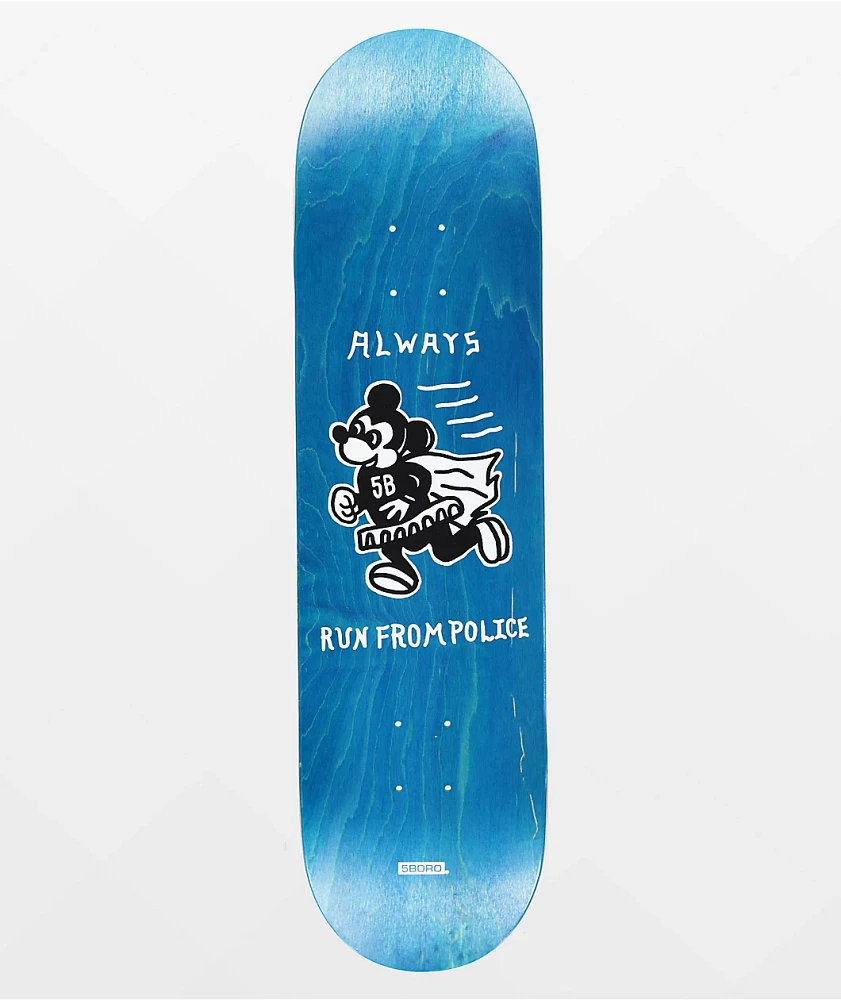 5Boro Always Run 8.25" Skateboard Deck