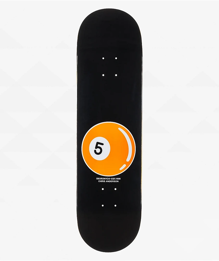 5Boro Anderson 5Ball Video Series 8.5" Skateboard Deck