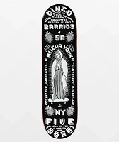 5Boro Cinco Barrios Black 8.25" Skateboard Deck