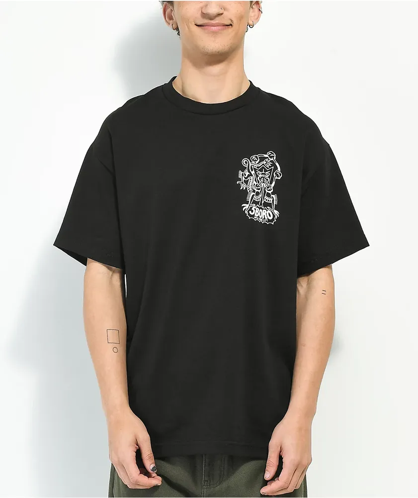 5Boro Dragon Black T-Shirt