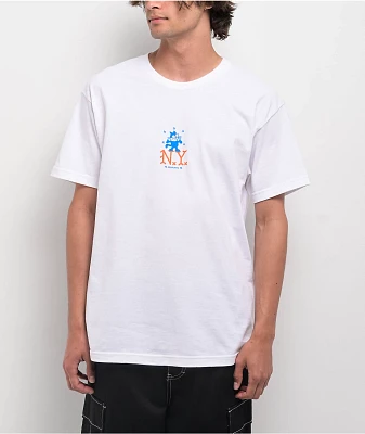 5Boro NY Cat White T-Shirt