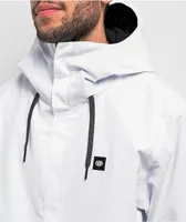 686 Foundation White 10K Snowboard Jacket