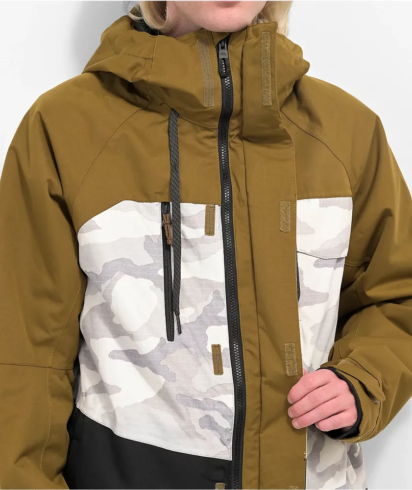 686 Geo Brown 10K Snowboard Jacket 2023