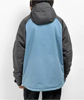 686 Geo Charcoal & Blue 10k Snowboard Jacket