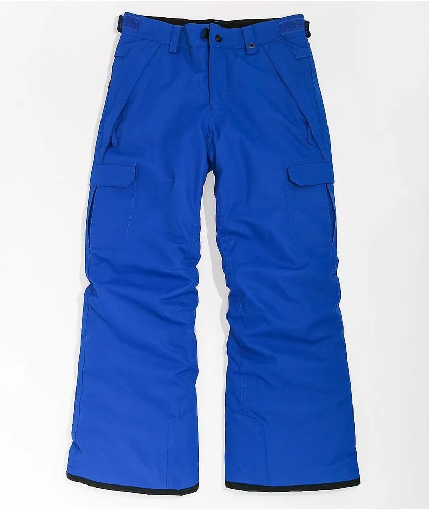 686 Infinity Cargo Blue Kids 10K Snowboard Pants