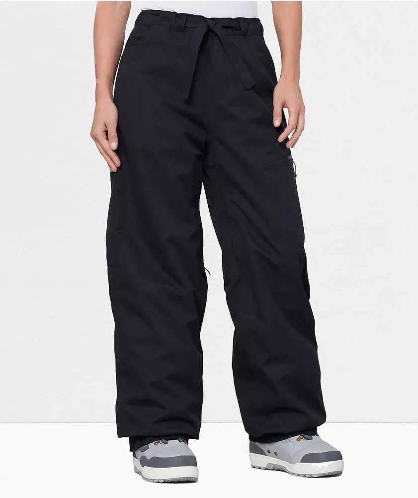 Roxy Backyard White 10K Snowboard Pants