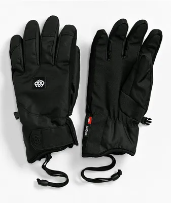 686 Primer Black 10K Snowboard Gloves