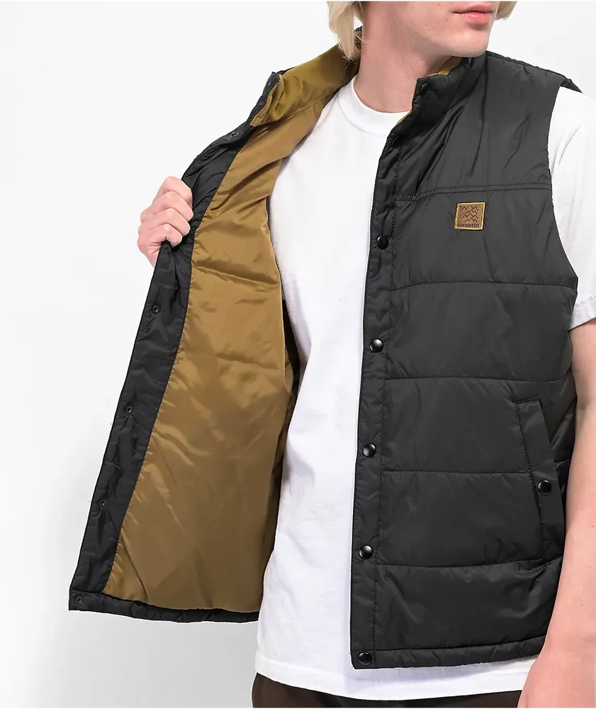686 Thermal Black Puffer Vest