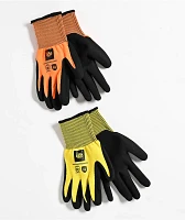 686 Waterproof Project 2 Pack Yellow & Orange Gloves