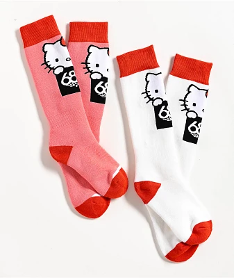 686 x Hello Kitty 2 Pack Snow Socks