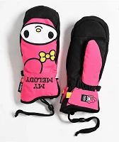 686 x Hello Kitty Revel My Melody Pink Snowboard Mittens