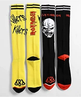 686 x Iron Maiden 2 Pack Snowboard Socks