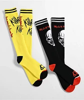 686 x Iron Maiden 2 Pack Snowboard Socks